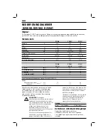 Preview for 8 page of DeWalt D25899 Original Instructions Manual