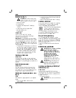 Preview for 12 page of DeWalt D25899 Original Instructions Manual