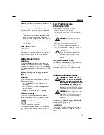 Preview for 31 page of DeWalt D25899 Original Instructions Manual