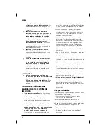 Preview for 38 page of DeWalt D25899 Original Instructions Manual