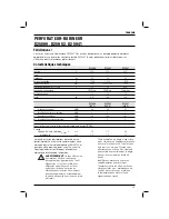 Preview for 45 page of DeWalt D25899 Original Instructions Manual