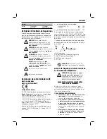 Preview for 83 page of DeWalt D25899 Original Instructions Manual