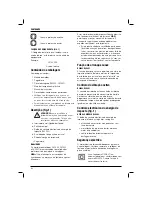 Preview for 86 page of DeWalt D25899 Original Instructions Manual