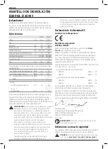 Preview for 26 page of DeWalt D25902 Original Instructions Manual