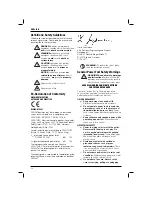 Preview for 26 page of DeWalt D25960 User Manual