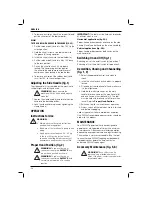 Preview for 30 page of DeWalt D25960 User Manual