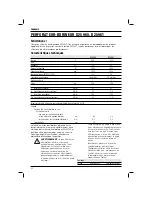 Preview for 42 page of DeWalt D25960 User Manual