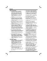 Preview for 62 page of DeWalt D25960 User Manual