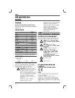 Предварительный просмотр 82 страницы DeWalt D25980 Original Instructions Manual