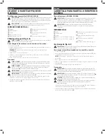 Preview for 2 page of DeWalt D259804 Manual