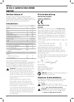 Preview for 12 page of DeWalt D25981 Original Instructions Manual