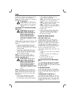 Preview for 62 page of DeWalt D26200 Manual