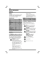Preview for 6 page of DeWalt D26410 Original Instructions Manual