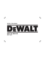 DeWalt D26411-XE Instruction Manual preview