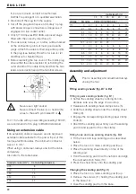 Предварительный просмотр 22 страницы DeWalt D26420 Manual