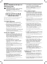 Preview for 42 page of DeWalt D26430 Original Instructions Manual