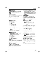 Preview for 25 page of DeWalt D26441 Manual