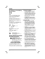 Preview for 54 page of DeWalt D26441 Manual