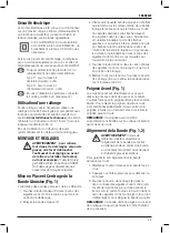 Preview for 45 page of DeWalt D26480 Instructions Manual