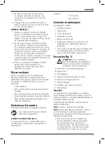 Preview for 79 page of DeWalt D26480 Instructions Manual