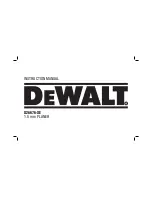 Preview for 1 page of DeWalt D26676-XE Instruction Manual