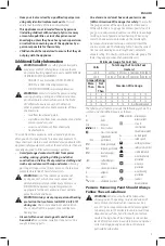 Preview for 5 page of DeWalt D26950 Instruction Manual