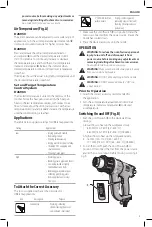 Preview for 7 page of DeWalt D26950 Instruction Manual