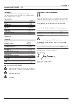 Предварительный просмотр 119 страницы DeWalt D27105 Instruction Manual