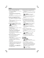 Preview for 10 page of DeWalt D271059 Original Instructions Manual