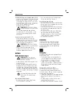 Preview for 16 page of DeWalt D271059 Original Instructions Manual
