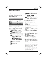 Preview for 19 page of DeWalt D271059 Original Instructions Manual