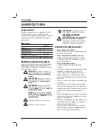 Preview for 36 page of DeWalt D271059 Original Instructions Manual