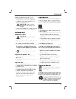 Preview for 39 page of DeWalt D271059 Original Instructions Manual