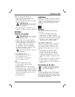 Preview for 45 page of DeWalt D271059 Original Instructions Manual