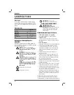 Preview for 48 page of DeWalt D271059 Original Instructions Manual