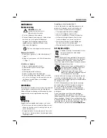 Preview for 67 page of DeWalt D271059 Original Instructions Manual