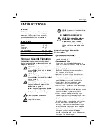 Preview for 69 page of DeWalt D271059 Original Instructions Manual