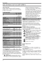 Предварительный просмотр 166 страницы DeWalt D27107 Original Instructions Manual