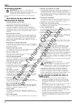 Предварительный просмотр 40 страницы DeWalt D27113 User Manual