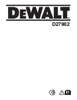 Preview for 1 page of DeWalt D27902 Original Instructions Manual