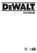 Preview for 1 page of DeWalt D27902M Original Instructions Manual