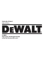 DeWalt D28000 Instruction Manual preview