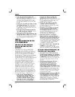 Preview for 26 page of DeWalt D28011 Original Instructions Manual