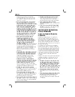 Preview for 42 page of DeWalt D28011 Original Instructions Manual