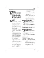 Предварительный просмотр 47 страницы DeWalt D28011 Original Instructions Manual