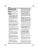 Preview for 106 page of DeWalt D28011 Original Instructions Manual