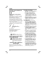 Preview for 136 page of DeWalt D28011 Original Instructions Manual