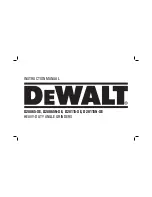 DeWalt D28065-XE Instruction Manual предпросмотр