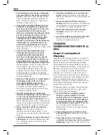 Preview for 8 page of DeWalt D28065 Original Instructions Manual