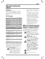 Предварительный просмотр 59 страницы DeWalt D28065 Original Instructions Manual